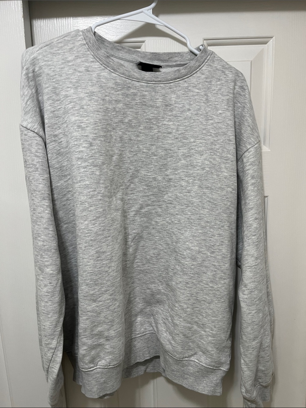 H&M Light Heather Gray Crewneck Sweatshirt